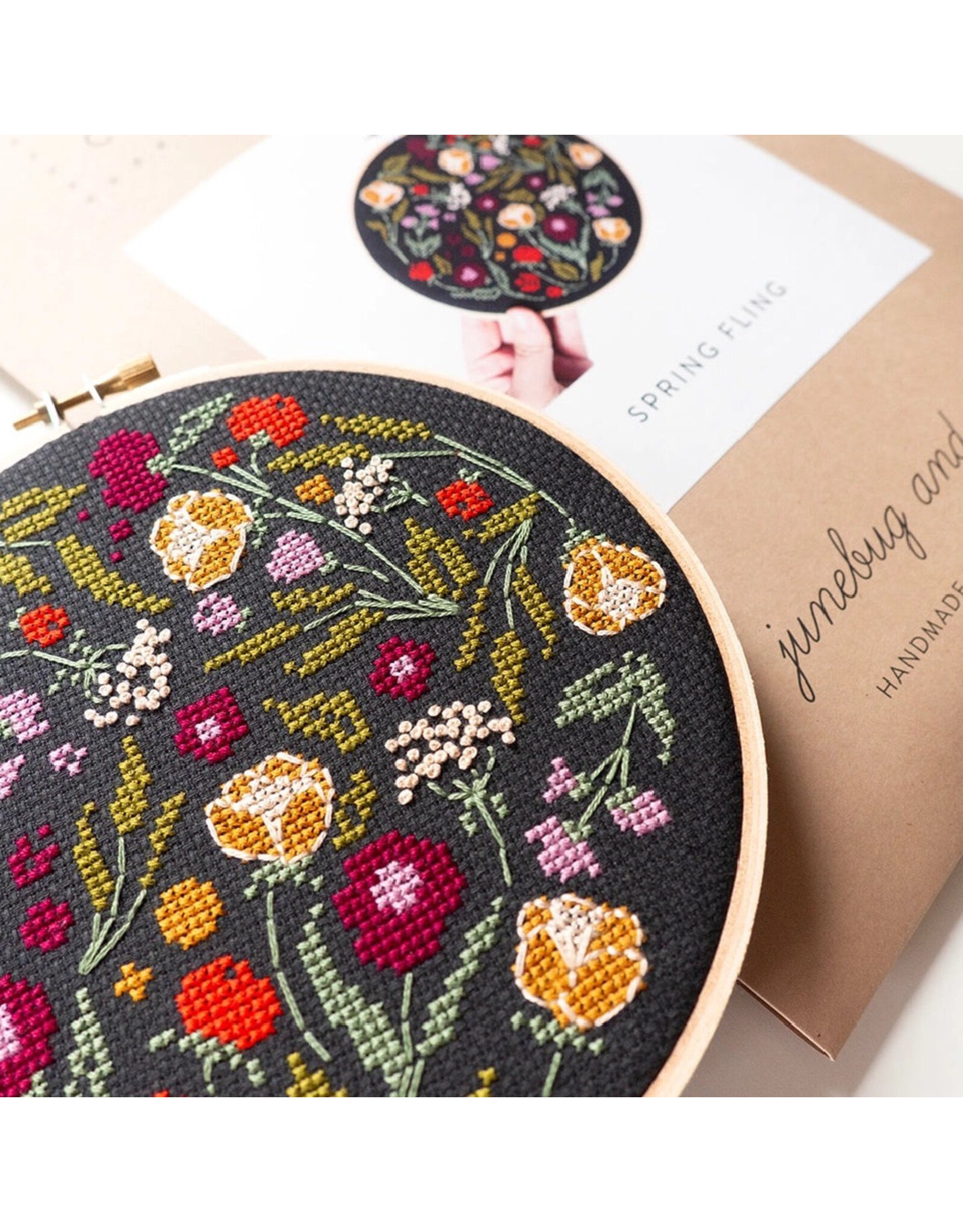 Junebug & Darlin Spring Fling Cross Stitch Kit