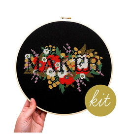 Junebug & Darlin Maker Cross Stitch Kit