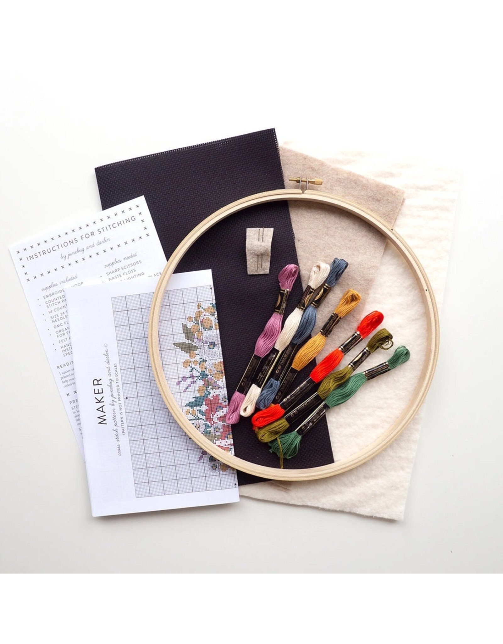 Junebug & Darlin Maker Cross Stitch Kit