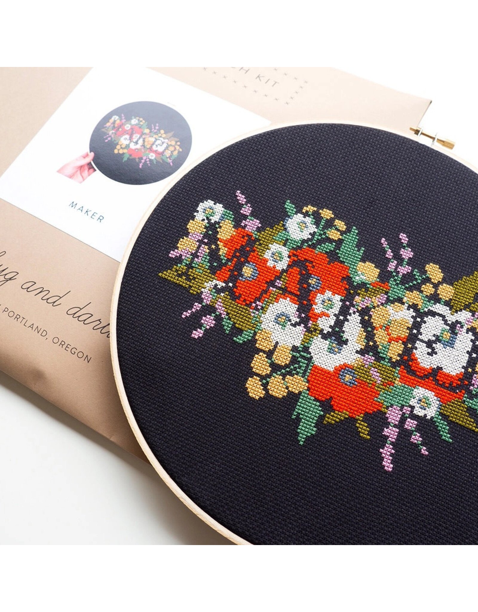 Junebug & Darlin Maker Cross Stitch Kit