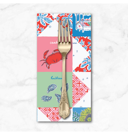 PD's Emily Taylor Collection Nice Nice, To Market in Multi, Dinner Napkin