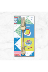 PD's Emily Taylor Collection Nice Nice, To Market in Multi, Dinner Napkin