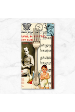 PD's J Wecker Frisch Collection Sew America, Collage in Multi, Dinner Napkin