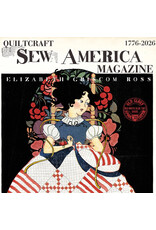 J. Wecker Frisch Sew America, Betsy Ross, 36" x 44" Fabric Panel