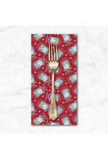 PD's Riley Blake Collection Independence, Drums in Cherry Tart, Dinner Napkin