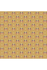 Riley Blake Fabrics Independence, Old Glory in Gold,  Fabric Half-Yards