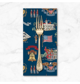 PD's Riley Blake Collection Independence, Main in Oxford, Dinner Napkin