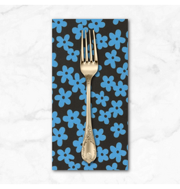 PD's Alli K Collection True to Hue, Petal Accent in Night Blue, Dinner Napkin