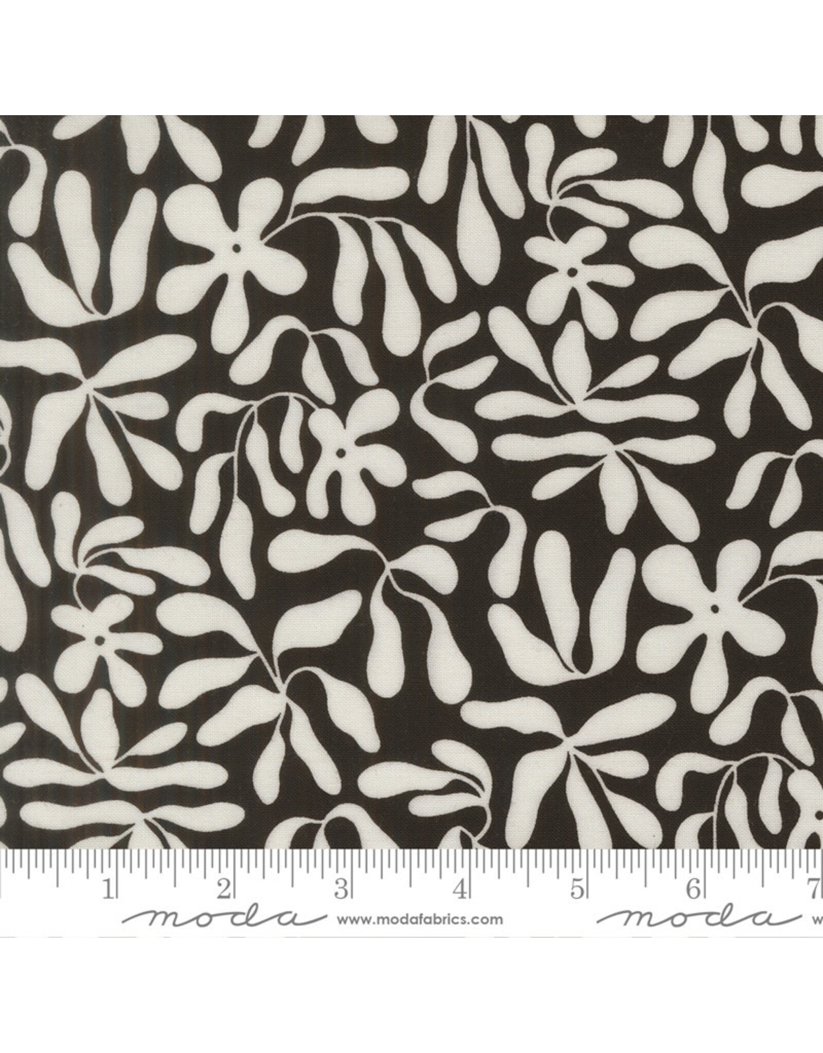 Alli K Design True to Hue, Obsura in Black as Night, Fabric Half-Yards