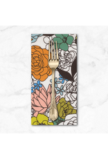 PD's Alli K Collection True to Hue, Hidden Facet Florals in Love Dove, Dinner Napkin