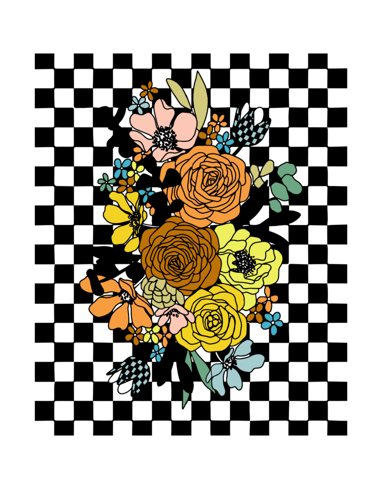 Alli K Design True to Hue, Chromatic Muse Panel, 36" x 44" Fabric Panel