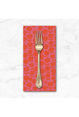 PD's Heather Ross Collection Ruby and Bee Blenders, Puffy Daisy in Purple Red, Dinner Napkin