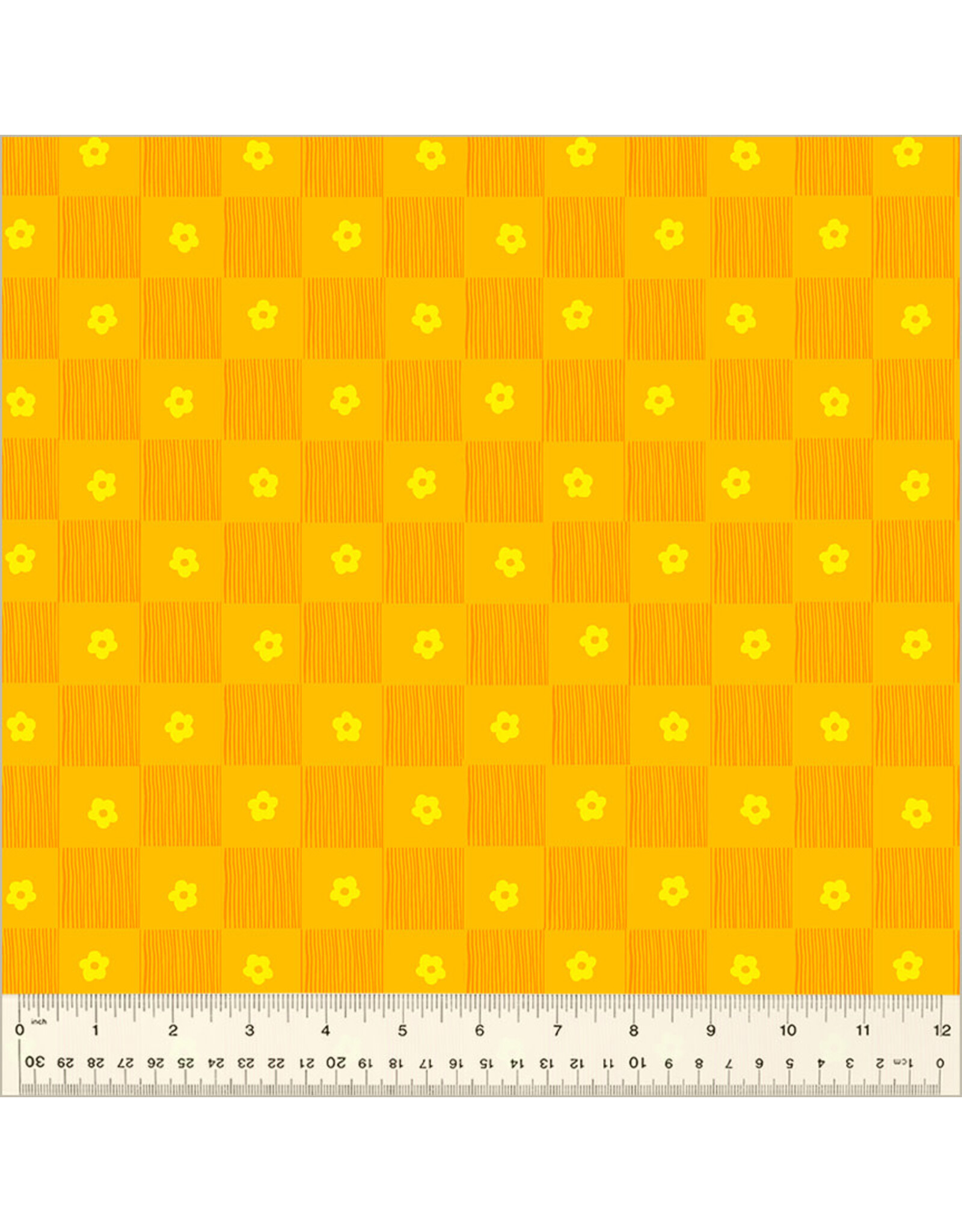 Heather Ross Ruby and Bee Blenders, Footpath in Sunshine, Fabric Half-Yards