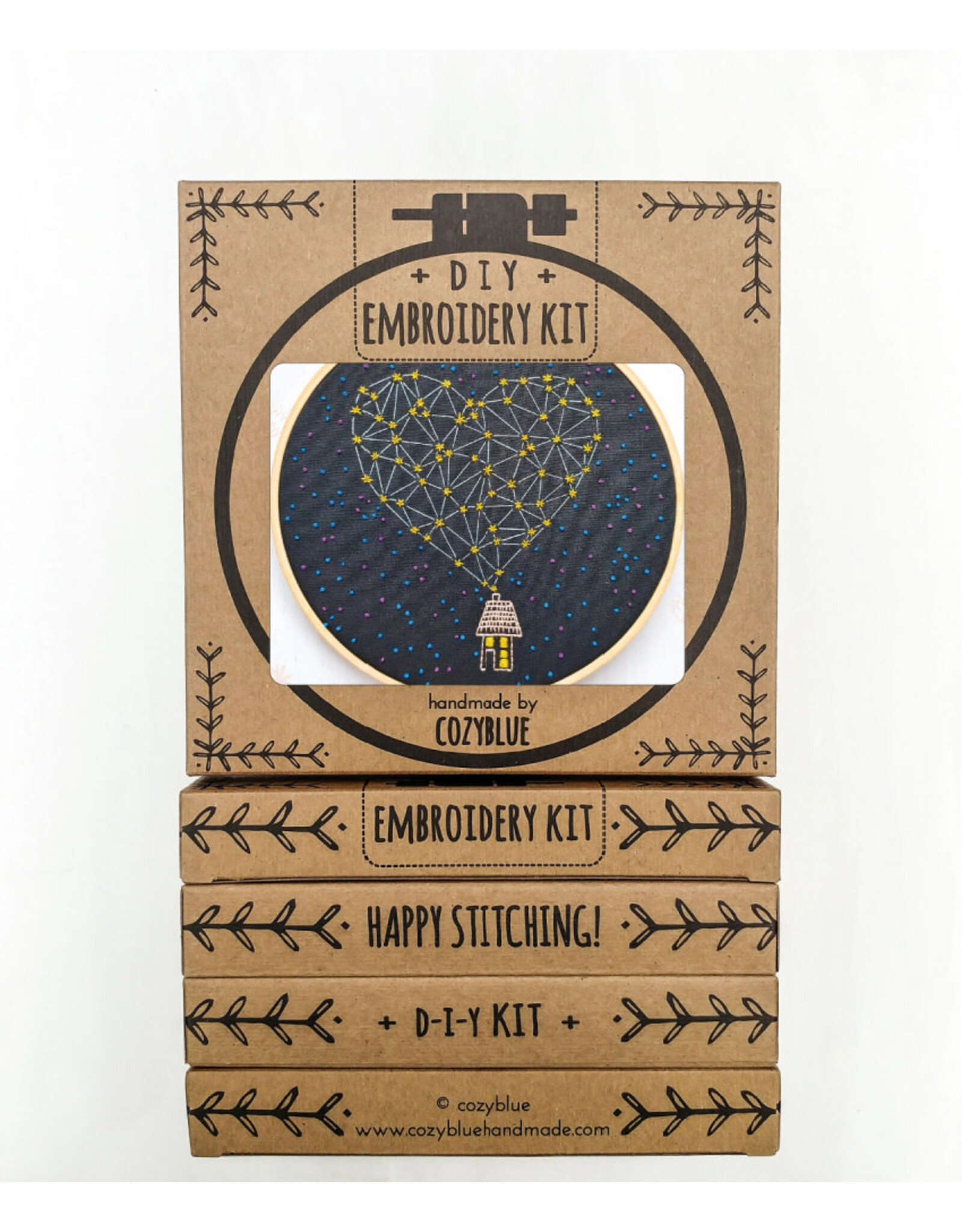 cozyblue Stargazing Embroidery Kit from cozyblue