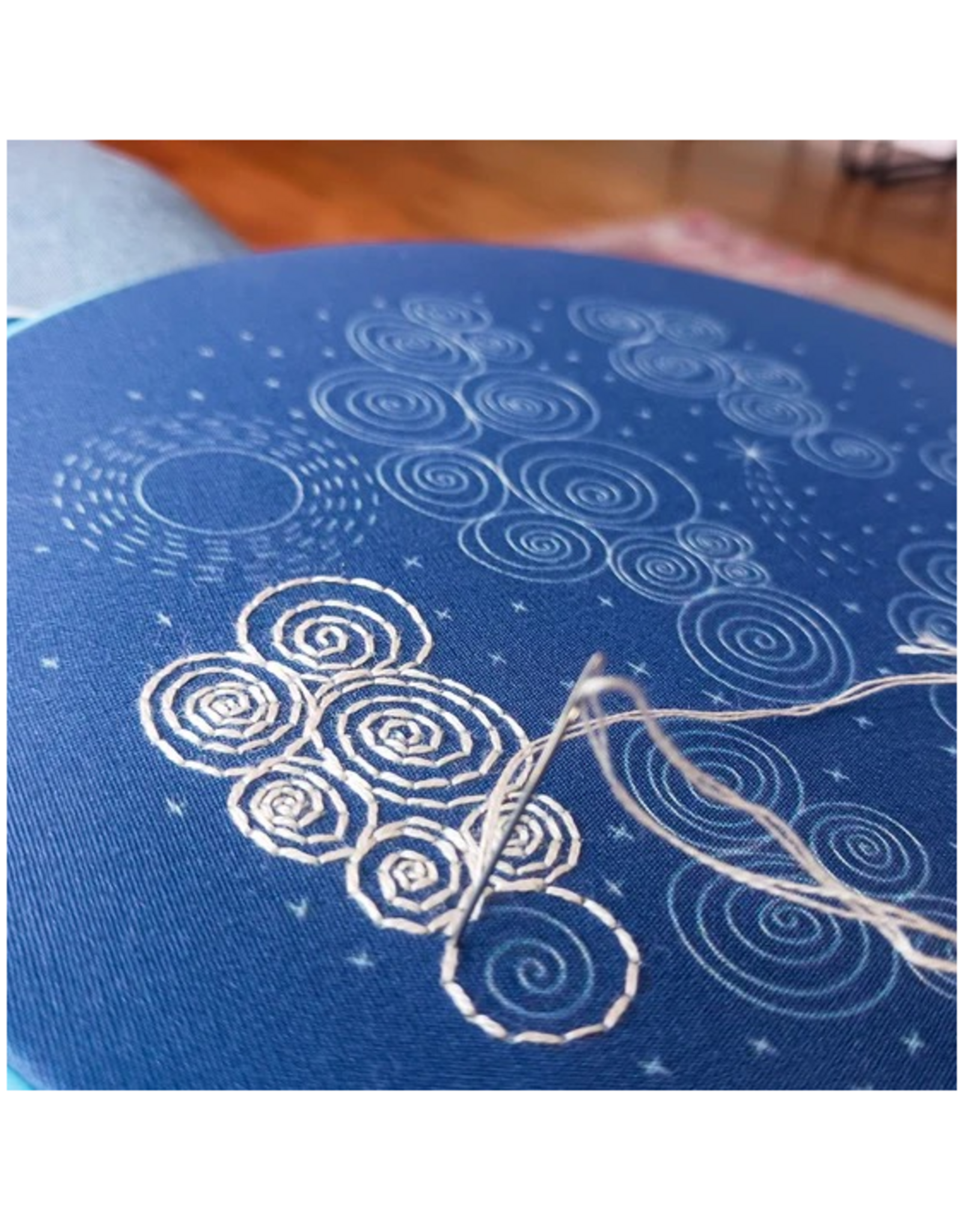 cozyblue Night Sky Embroidery Kit from cozyblue
