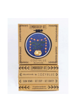 cozyblue Calm + Bright Embroidery Kit from cozyblue