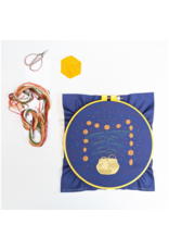 cozyblue Calm + Bright Embroidery Kit from cozyblue