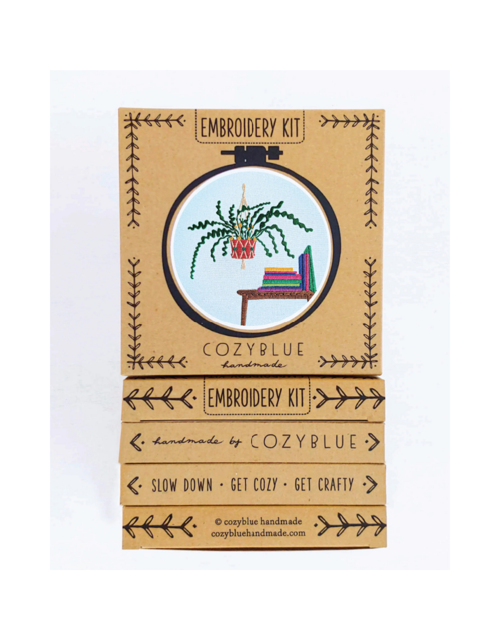 cozyblue Ricrac Embroidery Kit from cozyblue