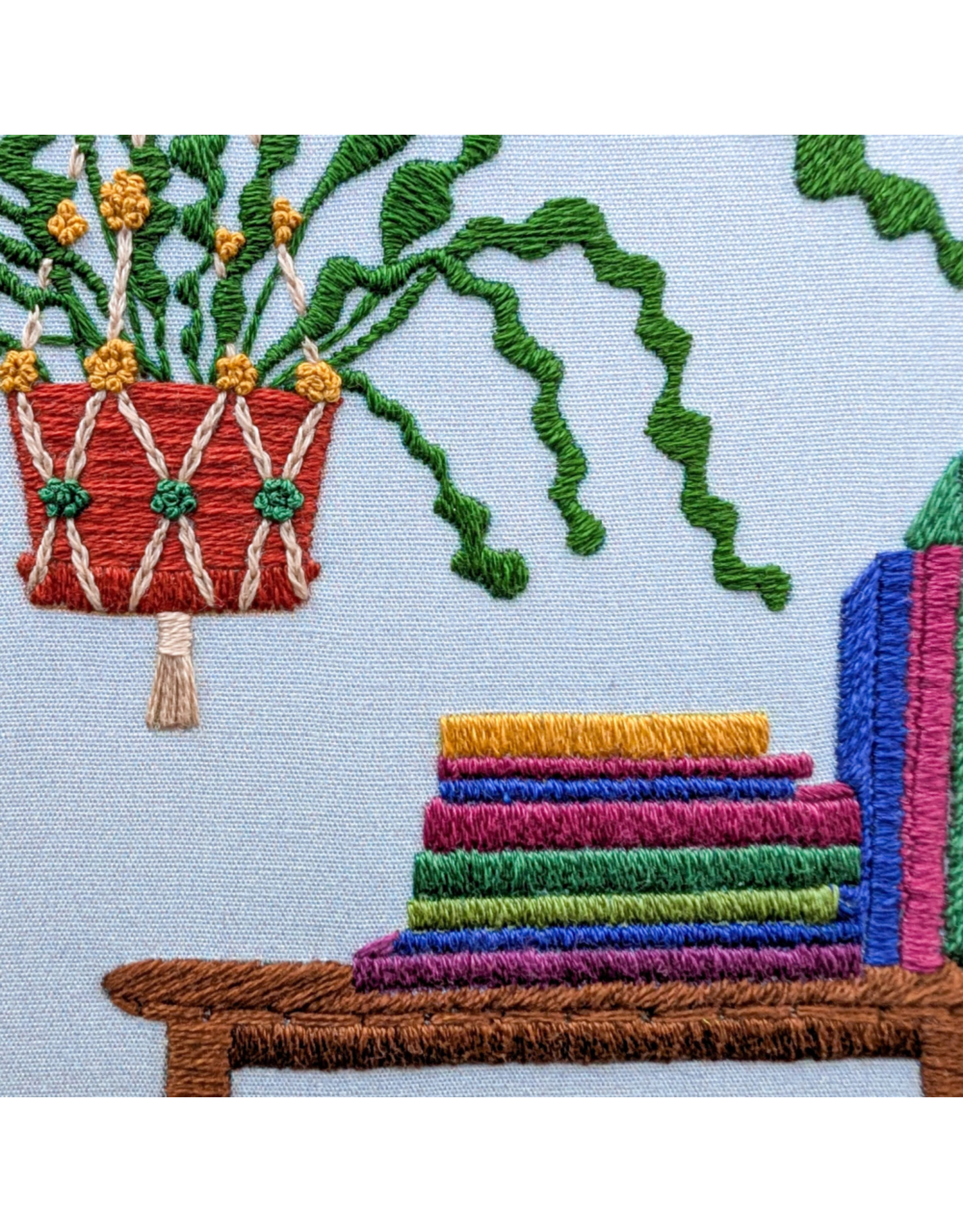 cozyblue Ricrac Embroidery Kit from cozyblue