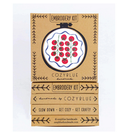 cozyblue Tomatoes Embroidery Kit from cozyblue