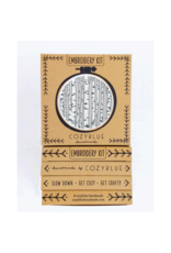 cozyblue Birch Forest Embroidery Kit from cozyblue