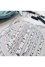 cozyblue Birch Forest Embroidery Kit from cozyblue