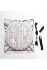 cozyblue Birch Forest Embroidery Kit from cozyblue