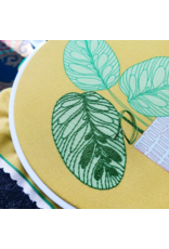 cozyblue Peacock Plant Embroidery Kit from cozyblue