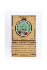 cozyblue Fireflies Embroidery Kit from cozyblue