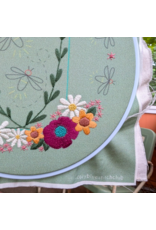 cozyblue Fireflies Embroidery Kit from cozyblue