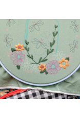 cozyblue Fireflies Embroidery Kit from cozyblue