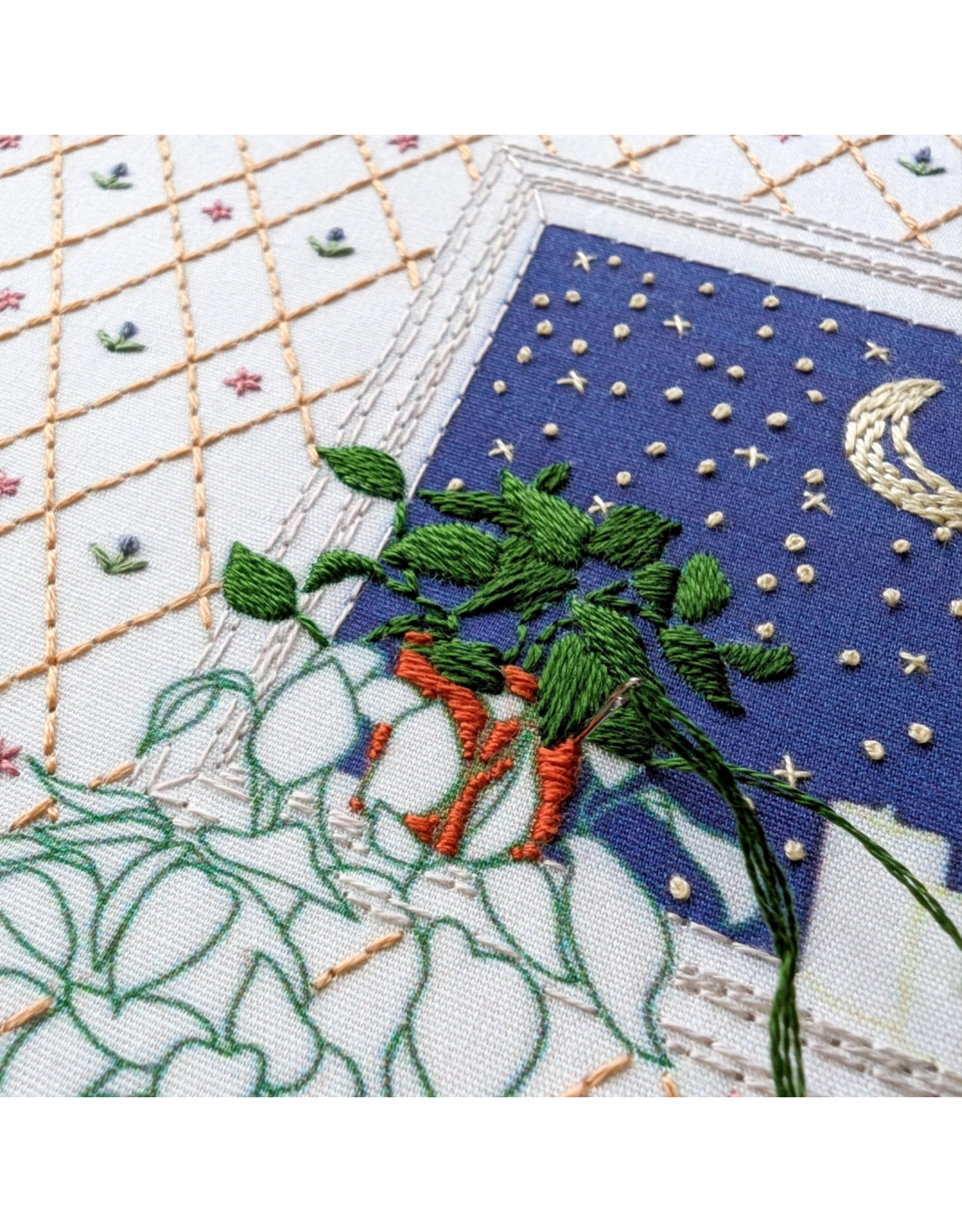 cozyblue Sweet Dreams Embroidery Kit from cozyblue