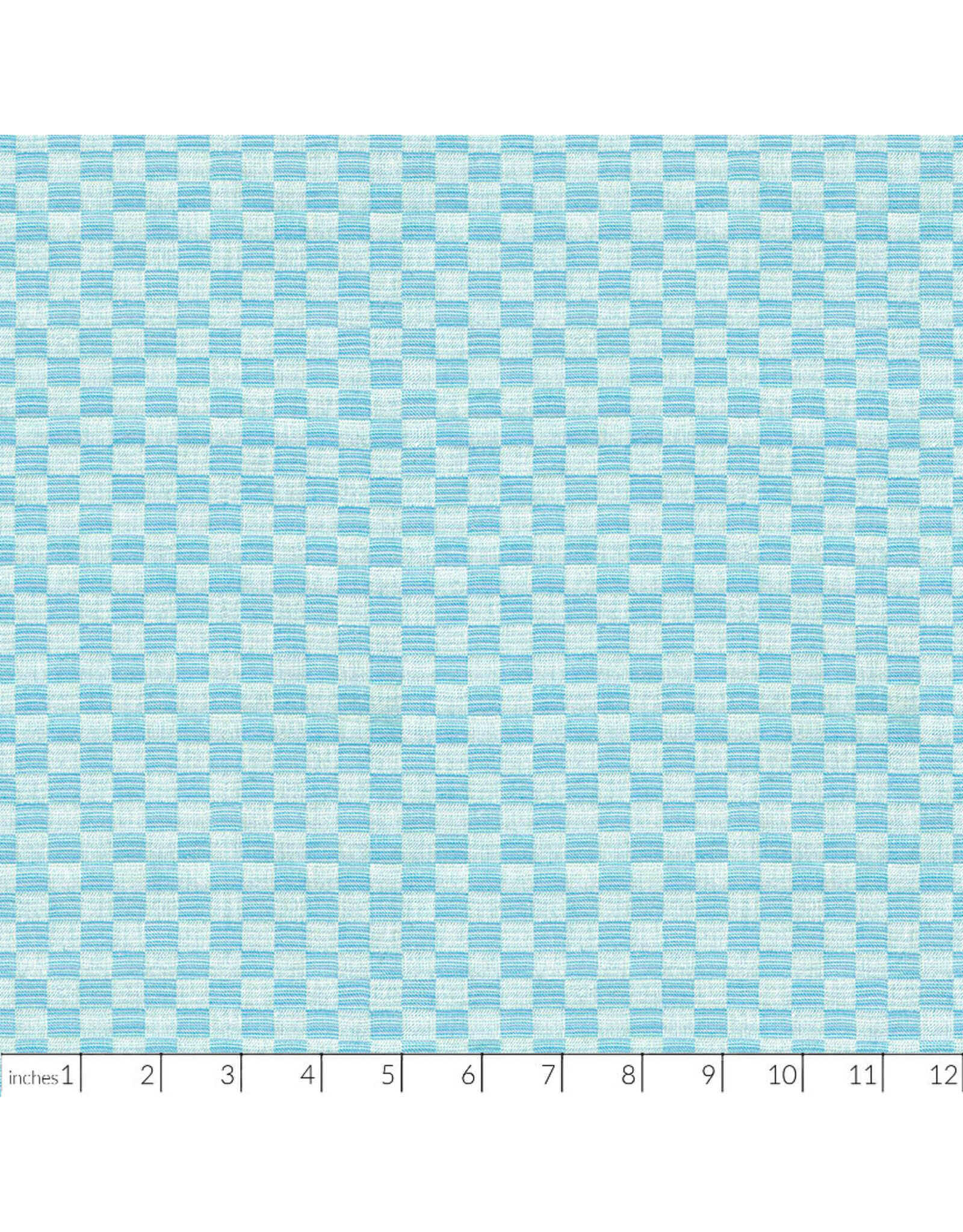 Anna Maria Check Mates, Yarn Dyed Woven, Gameboard in Nautical, Fabric Half-Yards