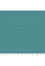 Anna Maria Check Mates, Yarn Dyed Woven, Gameboard in Sea, Fabric Half-Yards