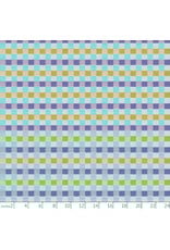 Anna Maria Check Mates, Yarn Dyed Woven, Alternate in Rattle, Fabric Half-Yards
