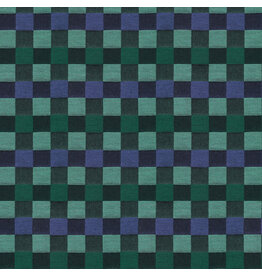 Anna Maria Check Mates, Yarn Dyed Woven, Alternate in Wave, Fabric Half-Yards