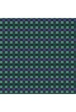 Anna Maria Check Mates, Yarn Dyed Woven, Alternate in Wave, Fabric Half-Yards