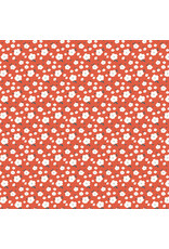 Minki Kim Serendipity 2, Flower Bed in Orange,  Fabric Half-Yards