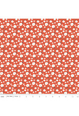 PD's Minki Kim Collection Serendipity 2, Flower Bed in Orange, Dinner Napkin