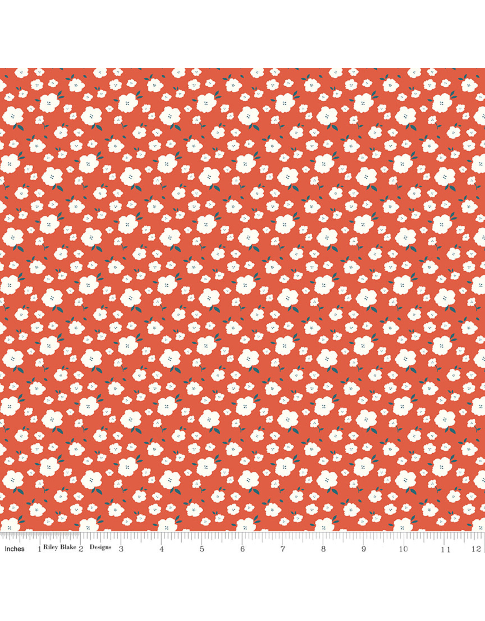 PD's Minki Kim Collection Serendipity 2, Flower Bed in Orange, Dinner Napkin