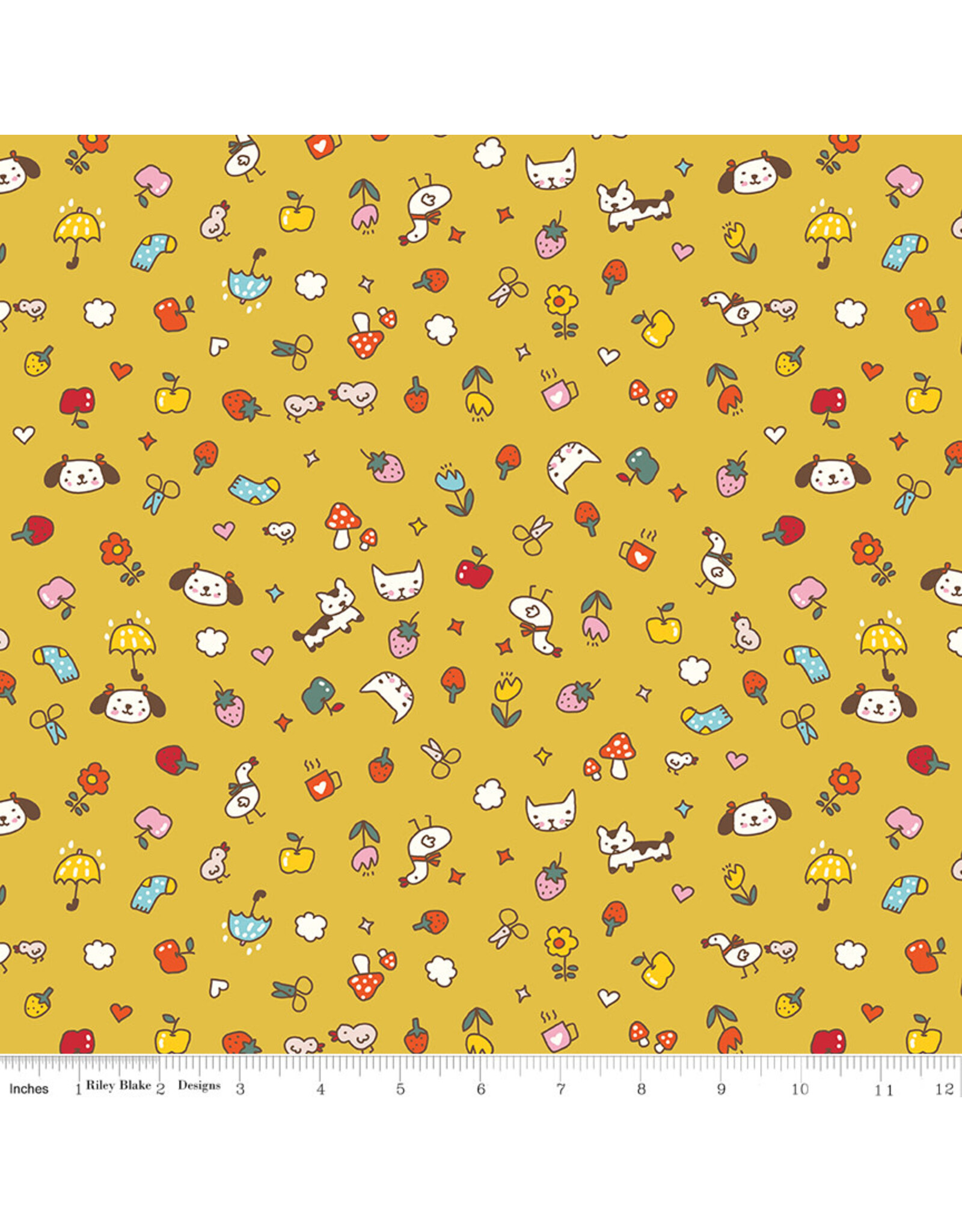 PD's Minki Kim Collection Serendipity 2, Toss in Golden, Dinner Napkin