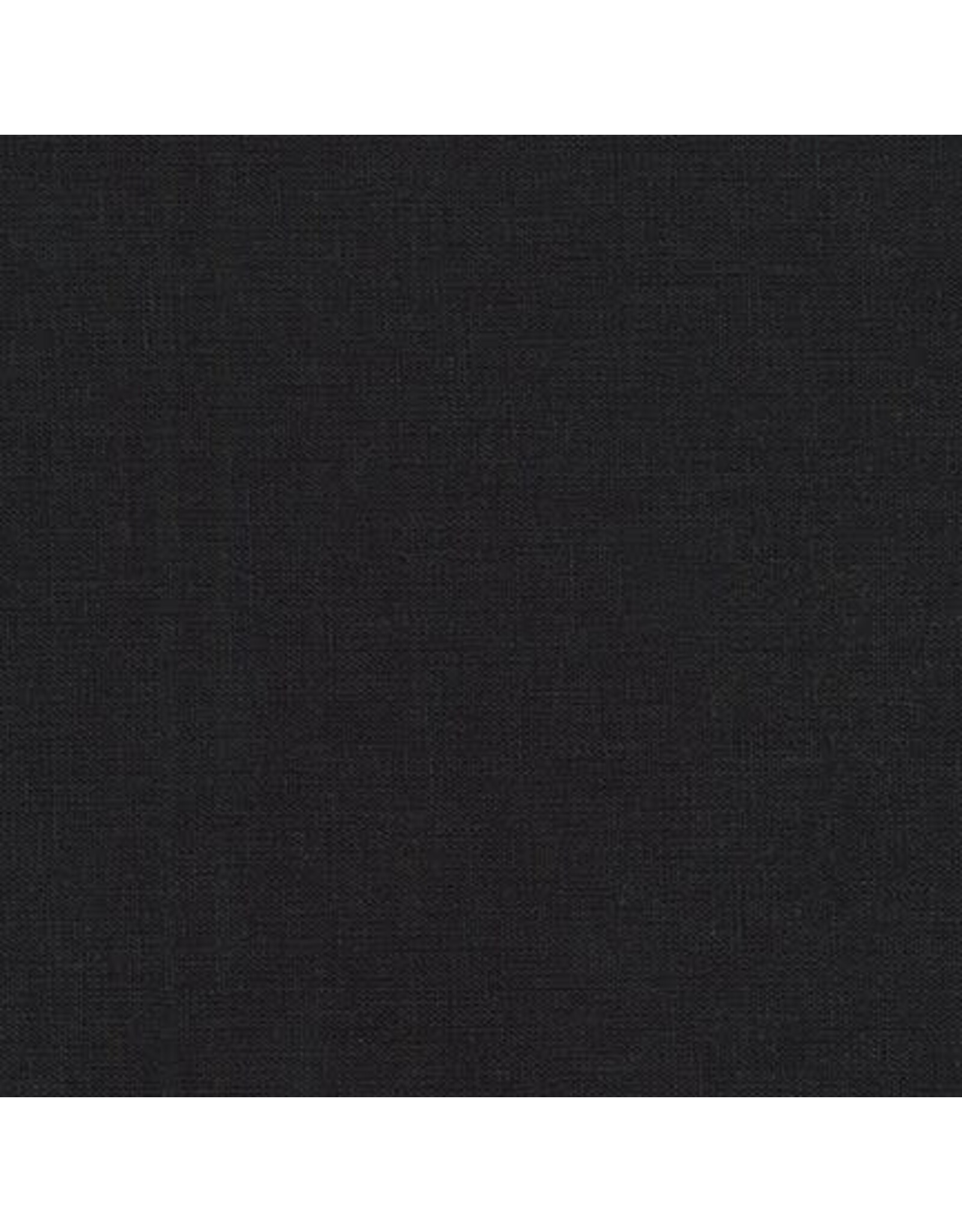 Robert Kaufman Linen, Essex Canvas in Black, Fabric Half-Yards