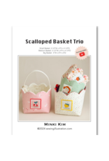 Minki Kim Scalloped Basket Trio Pattern