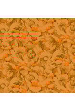 Martha Negley Forage, Chanterelle in Ochre, Fabric Half-Yards