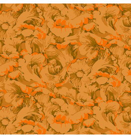 Martha Negley Forage, Chanterelle in Ochre, Fabric Half-Yards
