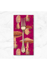 PD's Martha Negley Collection Forage, Forest in Magenta, Dinner Napkin