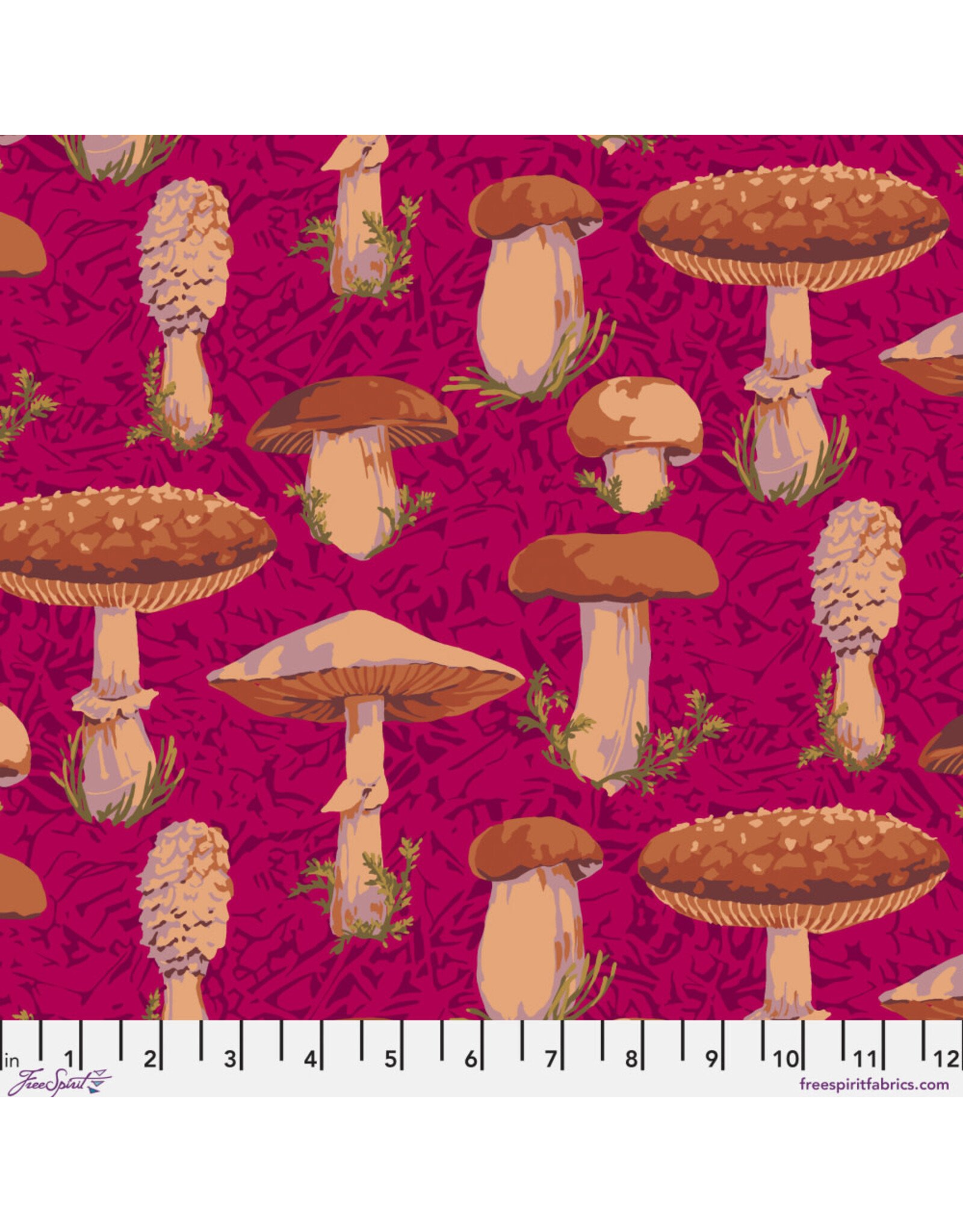 PD's Martha Negley Collection Forage, Forest in Magenta, Dinner Napkin