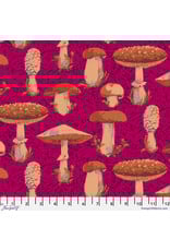 Martha Negley Forage, Forest in Magenta, Fabric Half-Yards