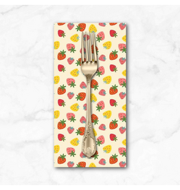 PD's LEEZAWORKS Collection Furruit Platter, Purrberries in Vanilla, Dinner Napkin