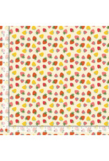 PD's LEEZAWORKS Collection Furruit Platter, Purrberries in Vanilla, Dinner Napkin